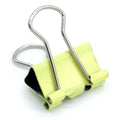 jags-mumbai Binder Clips & Pins Bold Assorted Colors Binder Clips - 19mm (40pcs Box)