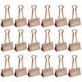 jags-mumbai Binder Clips & Pins Luxe Rose Gold Extra-Large Binder Clips - 41mm (24pcs Box)