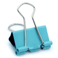 jags-mumbai Binder Clips & Pins Premium Colorful Binder Clips - 25mm (48pcs Box)