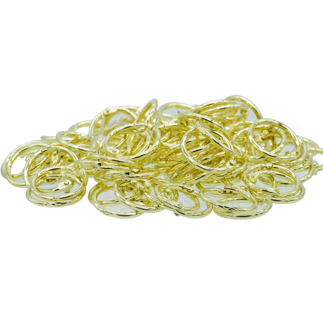 jags-mumbai Jewellery Book Ring Golden 20MM 100 Pcs 20MMGOLD