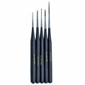 jags-mumbai Brush Jags Brush Mini Liner Black Handle Set Of 5 Pcs JBML00