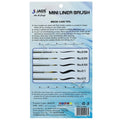 jags-mumbai Brush Jags Brush Mini Liner Black Handle Set Of 5 Pcs JBML00