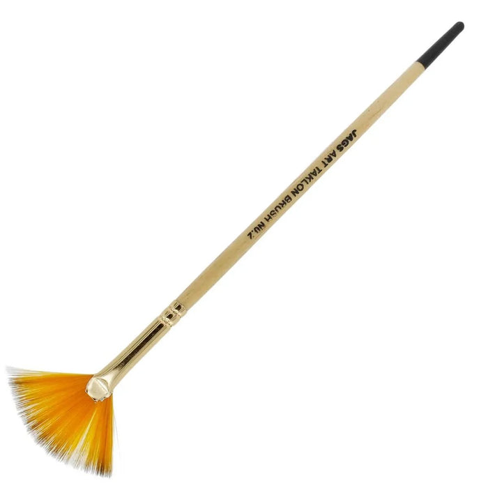 Painting Brush Fan Taklon No 02 PBFT02