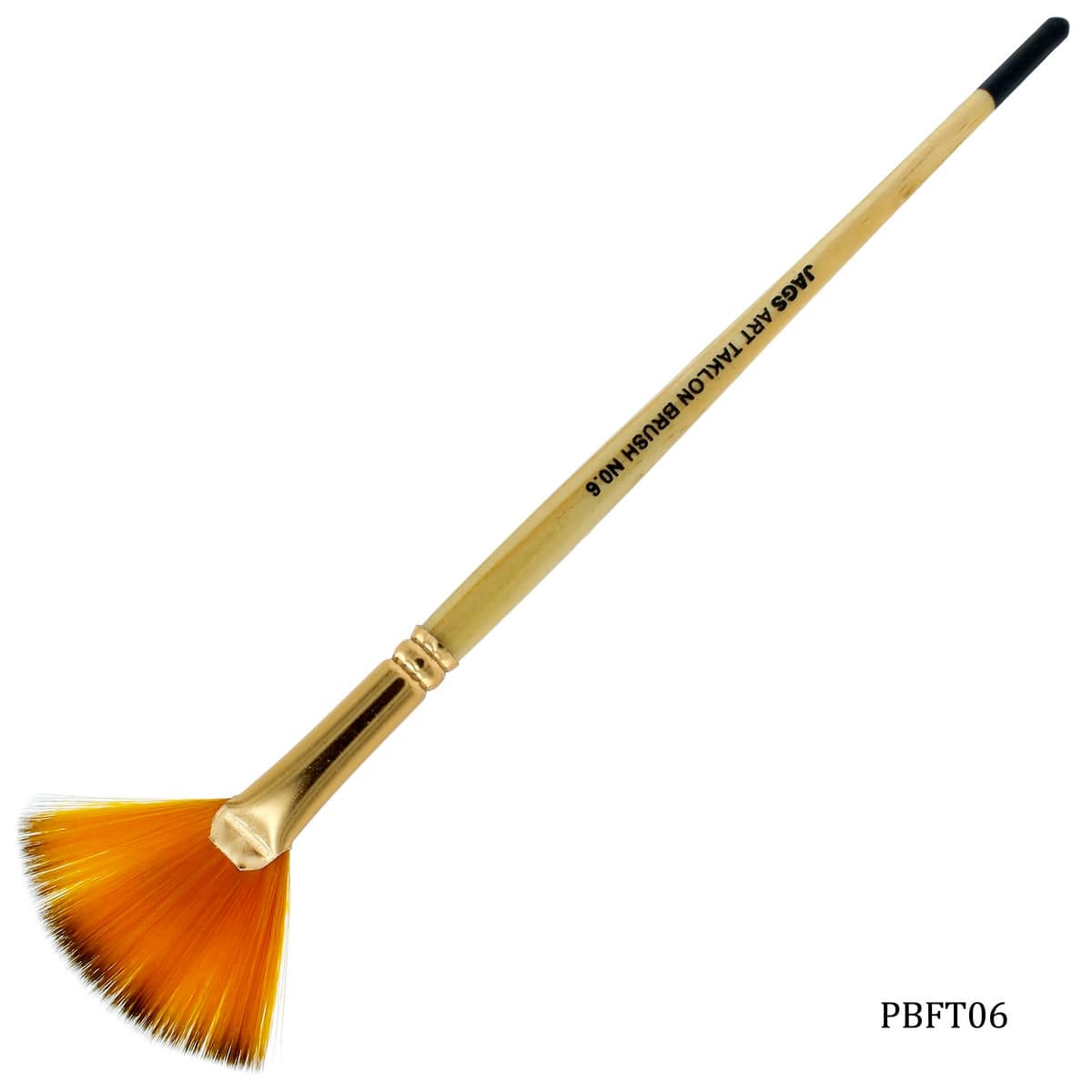 jags-mumbai Brush PBFT06 Taklon Fan Painting Brush No 06 | Buy Online