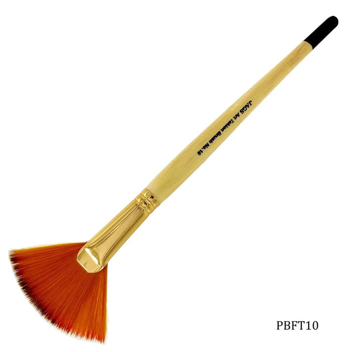 Taklon Fan Painting Brush - No. 10