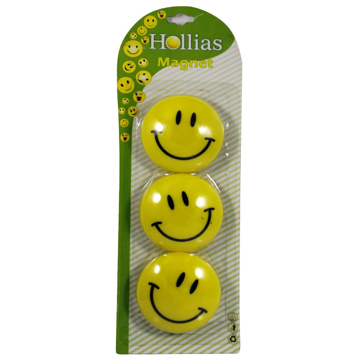 jags-mumbai Button Magnetic Button Smile 3pcs