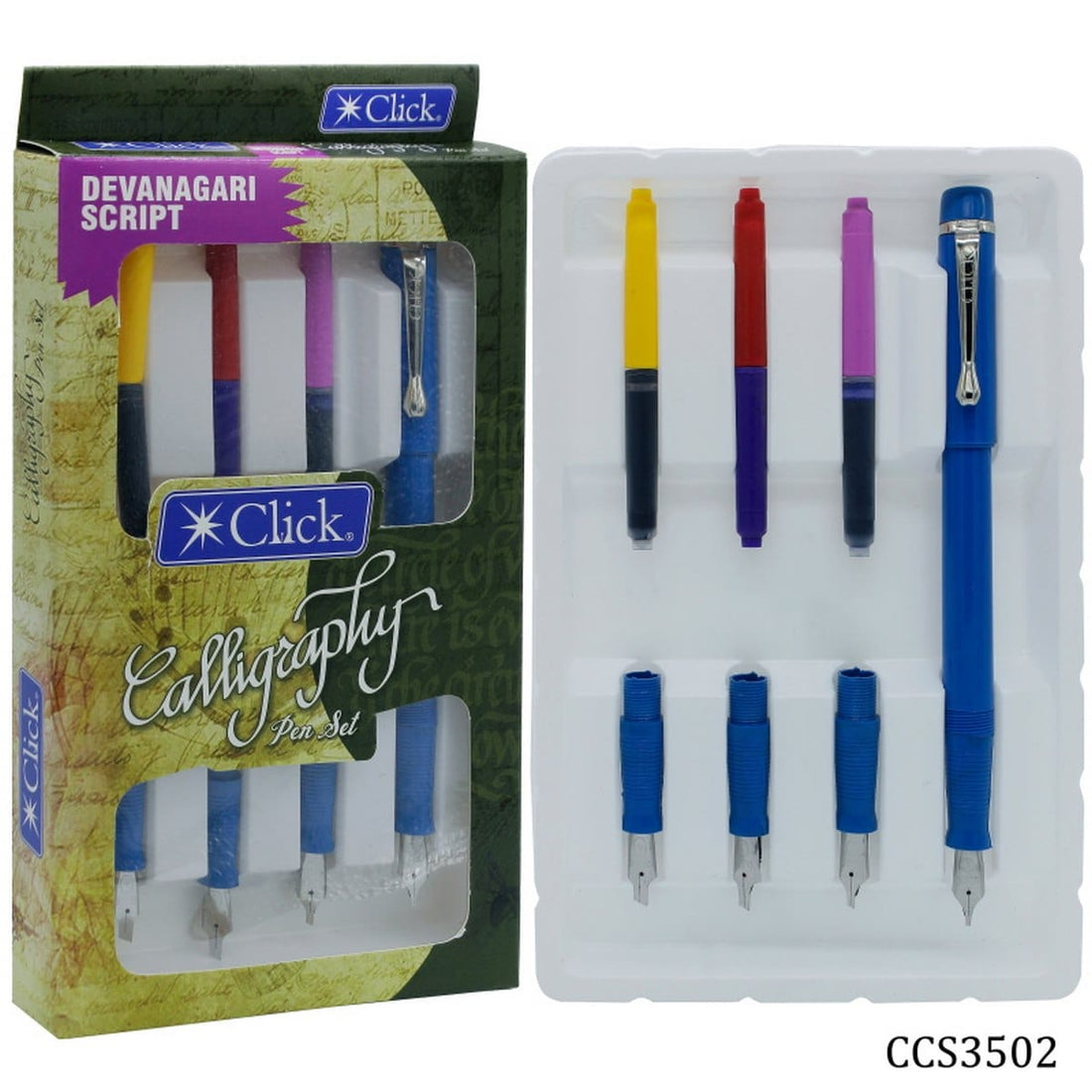 jags-mumbai Calligraphy Calligraphy Click Set for Devanagari Script - Perfect for Beginners and Experts