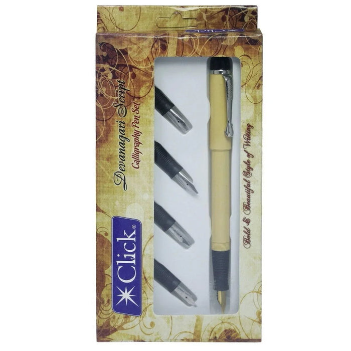 Calligraphy Click Set for Devanagari Script - Perfect for Beginners and Experts