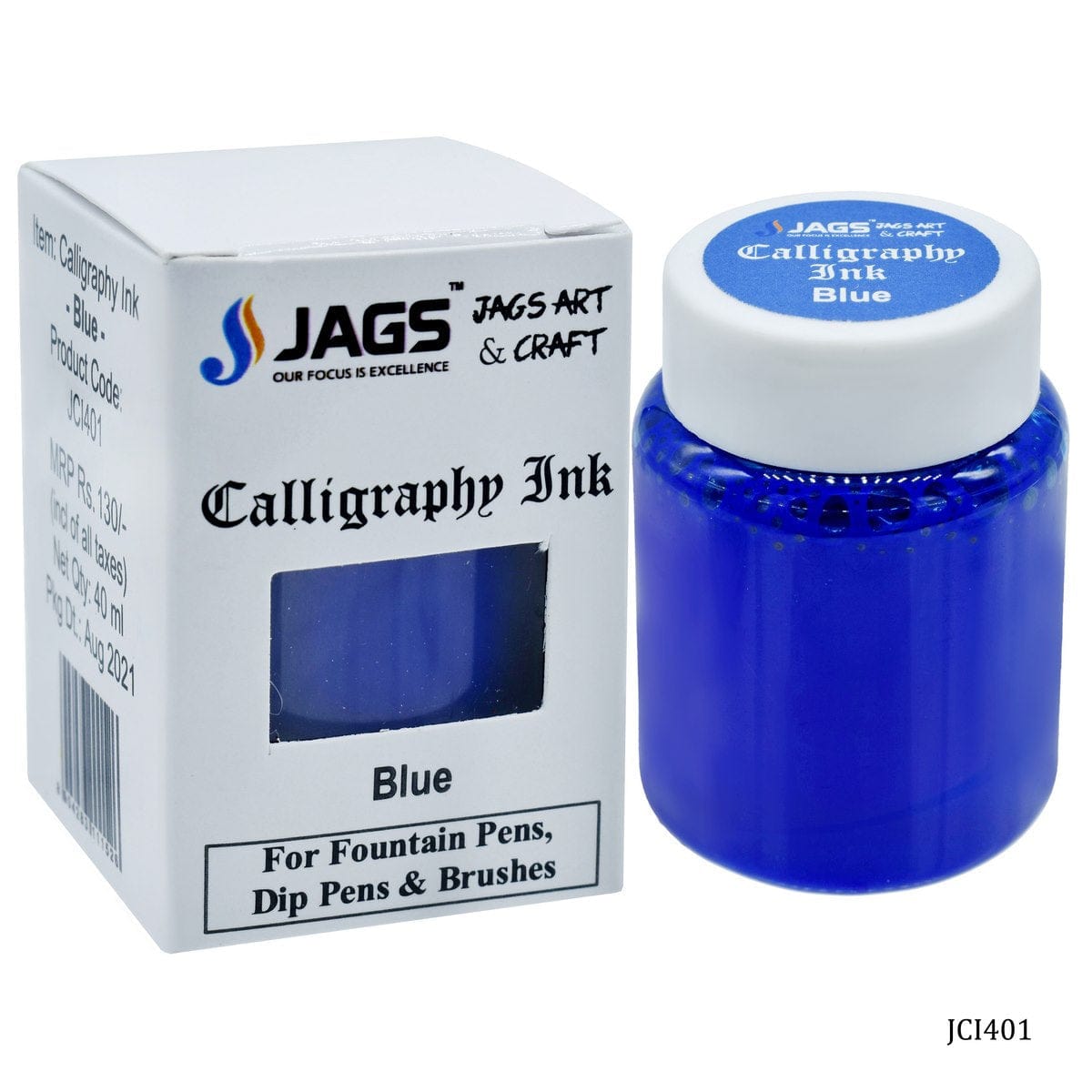 jags-mumbai Calligraphy Jags Calligraphy Inks 40ML Blue