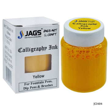 jags-mumbai Calligraphy Jags Calligraphy Inks 40ML Yellow