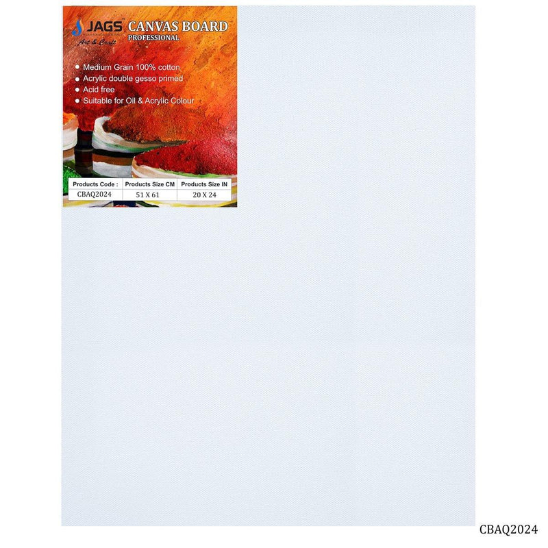 jags-mumbai canvas Boards Canvas Board Artist Quality White 20X24 CBAQ2024