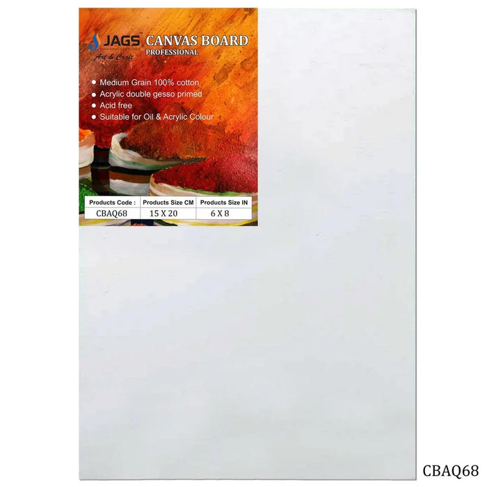 Canvas Board Artist Quality White