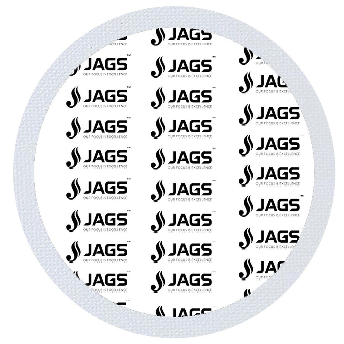 jags-mumbai canvas Boards Canvas Board Round Artist Quality White 12X12Inches