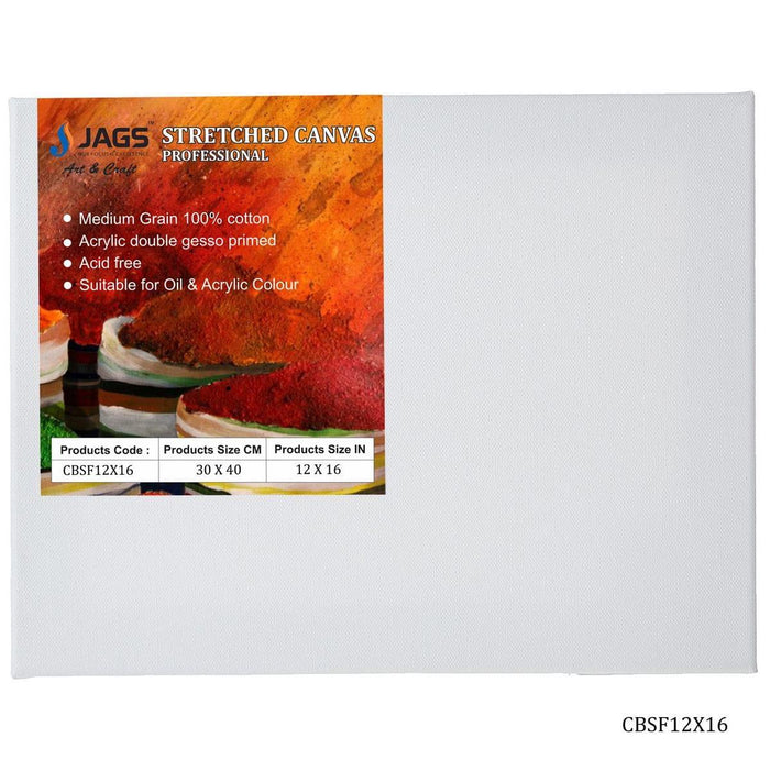 Canvas Board Stretched Frame 12X16inch
