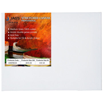 Canvas Board Stretched Frame 8X10inch