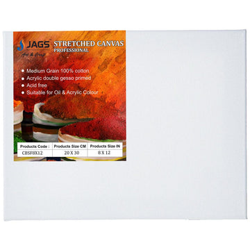 Canvas Board Stretched Frame 8X12inch