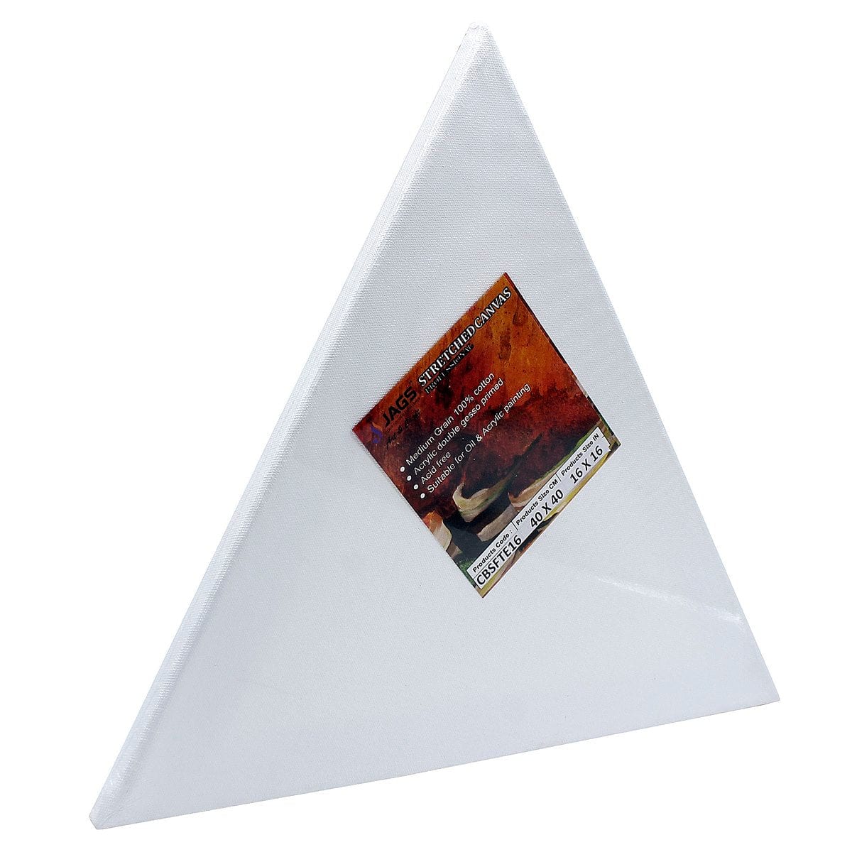 jags-mumbai canvas Boards Canvas Board Stretched Frame Triangle 16 CBSFTE16
