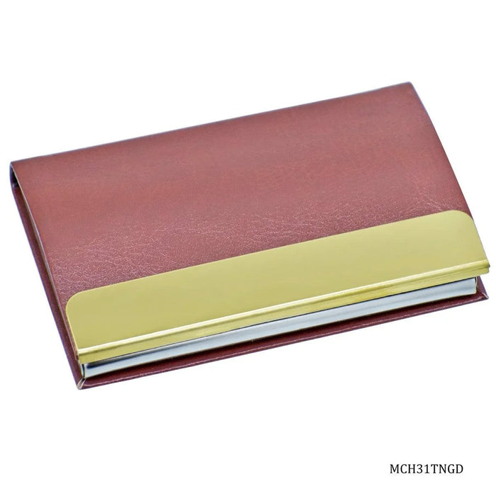 Magnetic Card Holder Tan