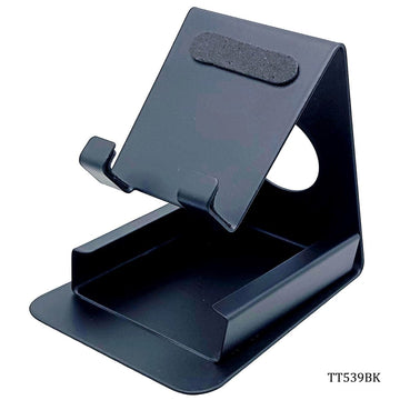 Mobile Stand With Card Holder Black