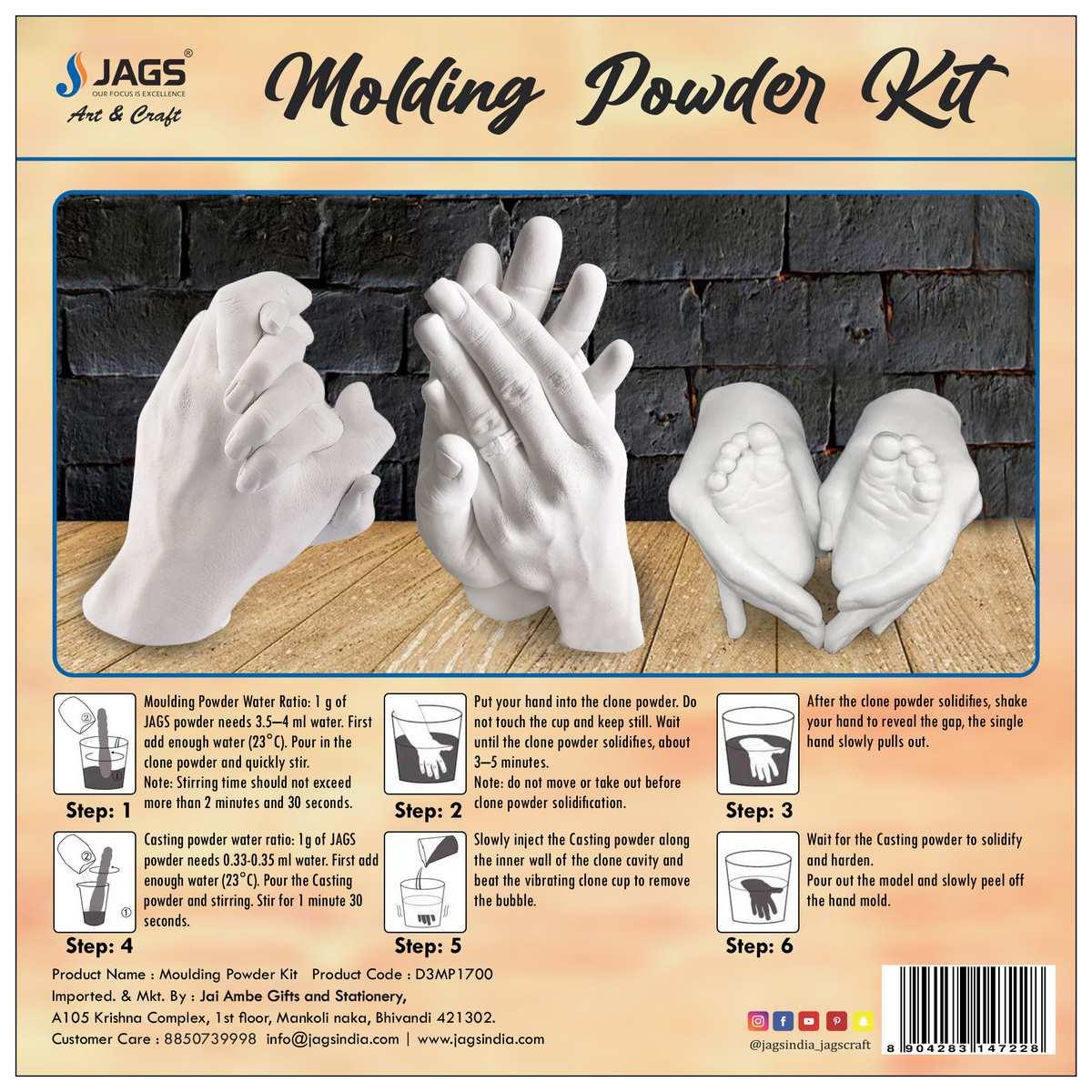 DIY 3D Moulding Powder Casting 1200 Molding 500