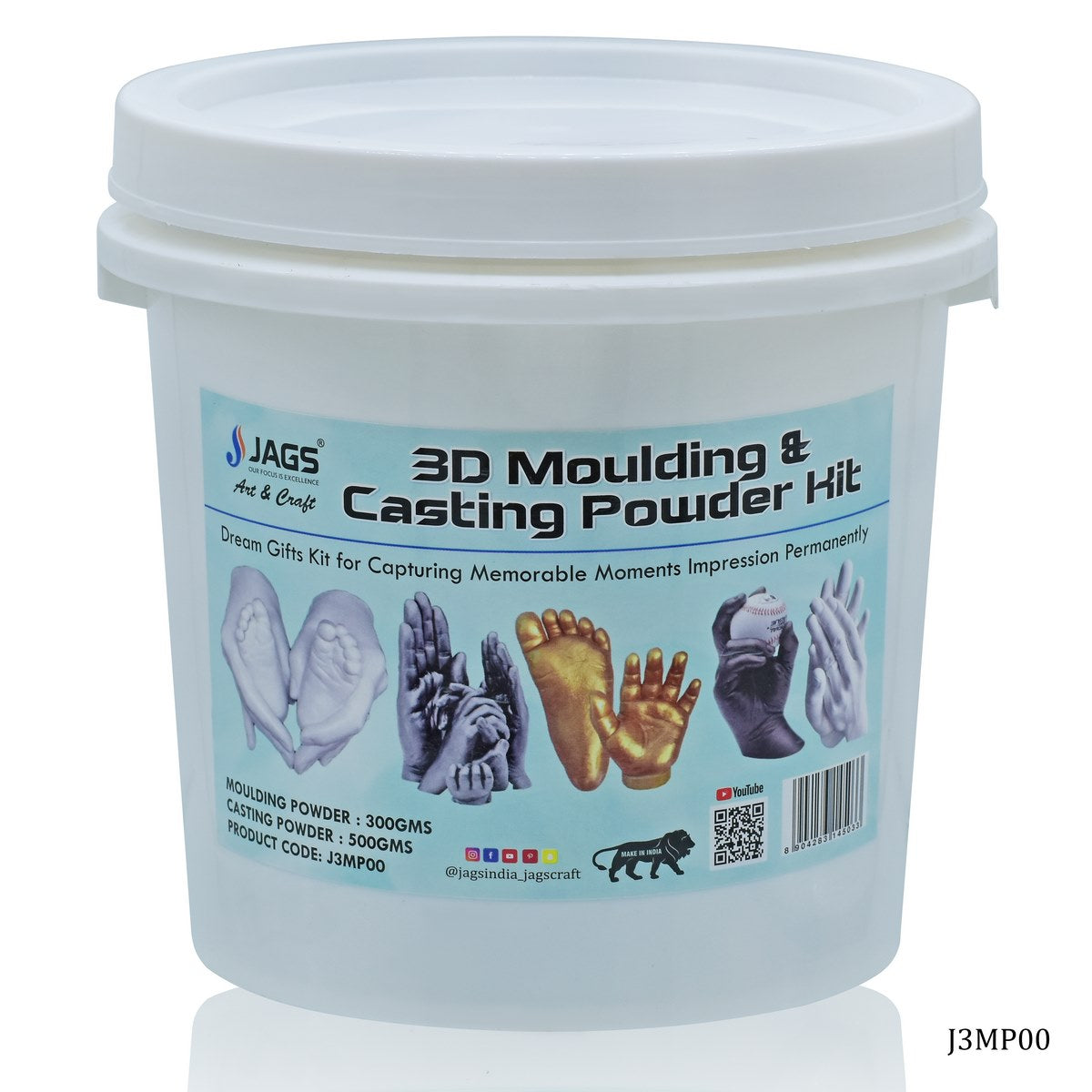jags-mumbai Casting Kit Jags 3D Moulding and Casting Powder