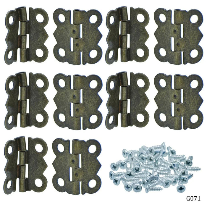Metal Door Hinges 10pcs