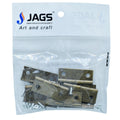 jags-mumbai Chains & Hooks Metal Fitting Hinges Big 10 Pcs 26X35MM