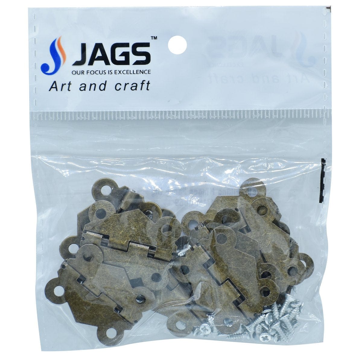 jags-mumbai Chains & Hooks Metal Fitting Hinges Fancy Big 10 Pcs 26X31MM