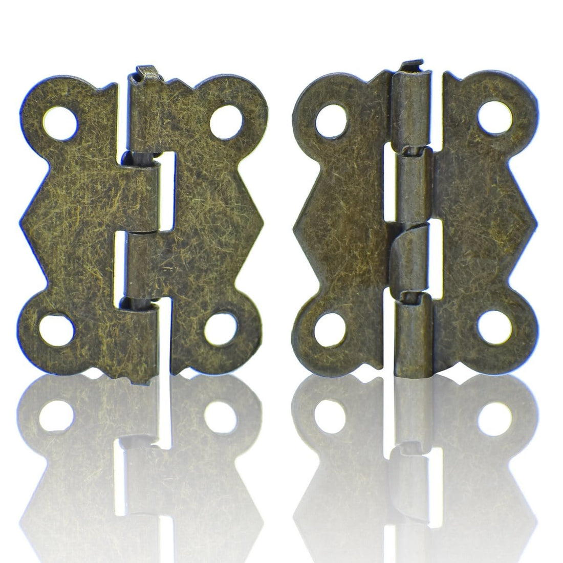 jags-mumbai Chains & Hooks Metal Fitting Hinges Fancy Medium 10 Pcs 19X25MM