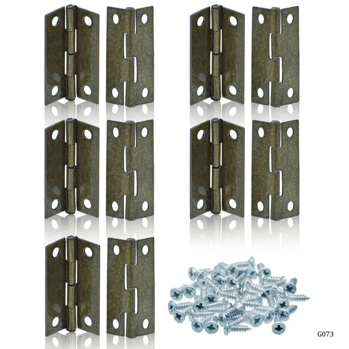 Metal Fitting Hinges Medium (10 Pcs) (20X30MM)