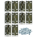 jags-mumbai Chains & Hooks Metal Fitting Hinges Small 10 Pcs 16X25MM G074