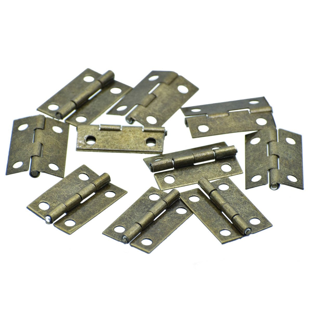 jags-mumbai Chains & Hooks Metal Fitting Hinges Small 10 Pcs 16X25MM G074
