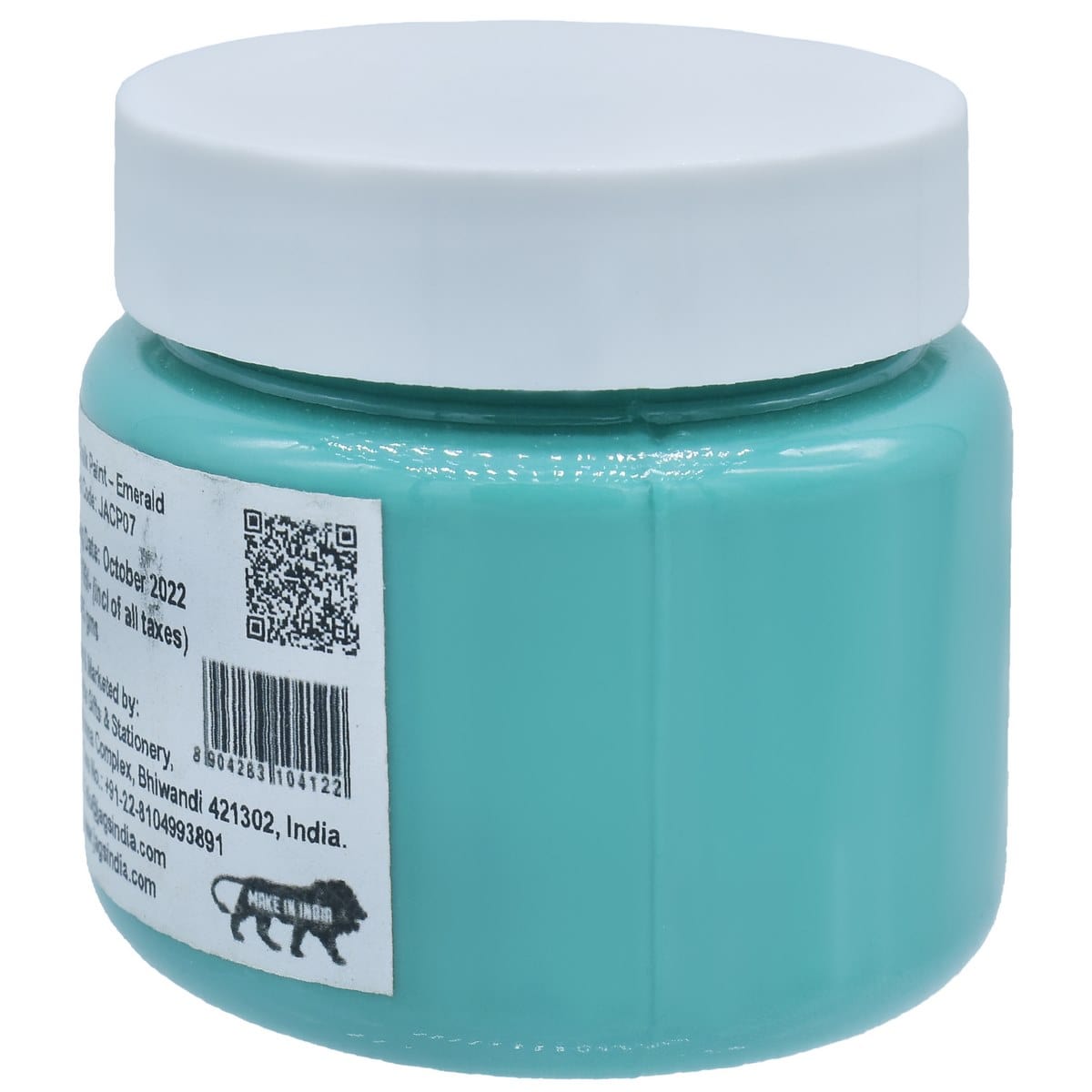 jags-mumbai Chalk Paint Jags Art Chalk Paint Emerald 4.4 Oz 125ML JACP07