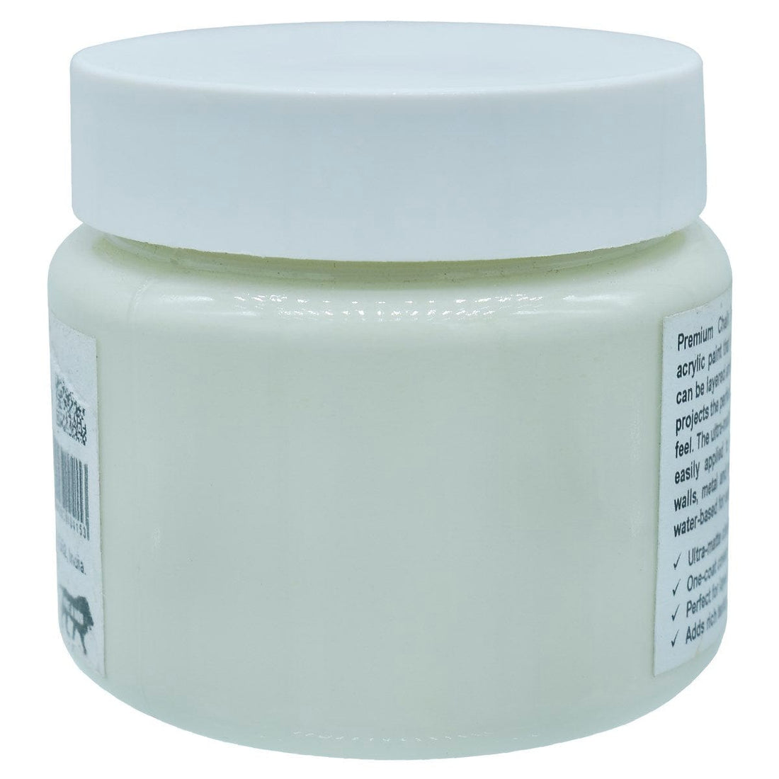 jags-mumbai Chalk Paint Jags Art Chalk Paint Ivory 4.4 Oz 125ML JACP18