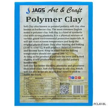 Polymer Clay 250gm Blue PCLAY-BL