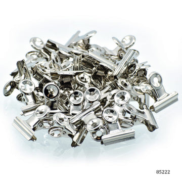 CircleLink: 36-Piece Box of Stainless Steel 22mm Round Clips - Secure and Organize with Precision