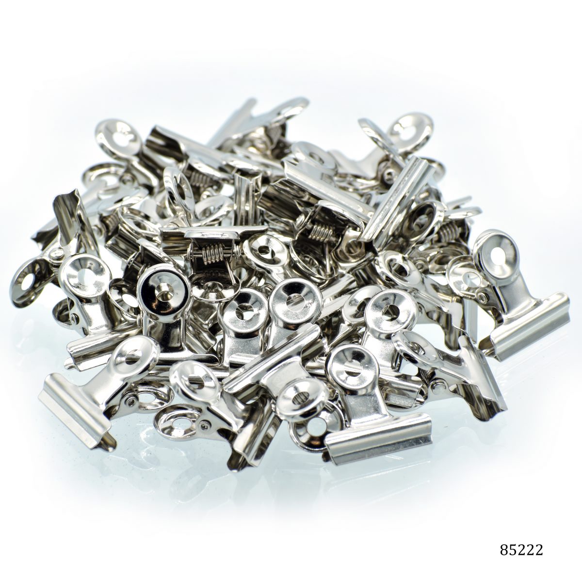 jags-mumbai Clip CircleLink: 36-Piece Box of Stainless Steel 22mm Round Clips - Secure and Organize with Precision