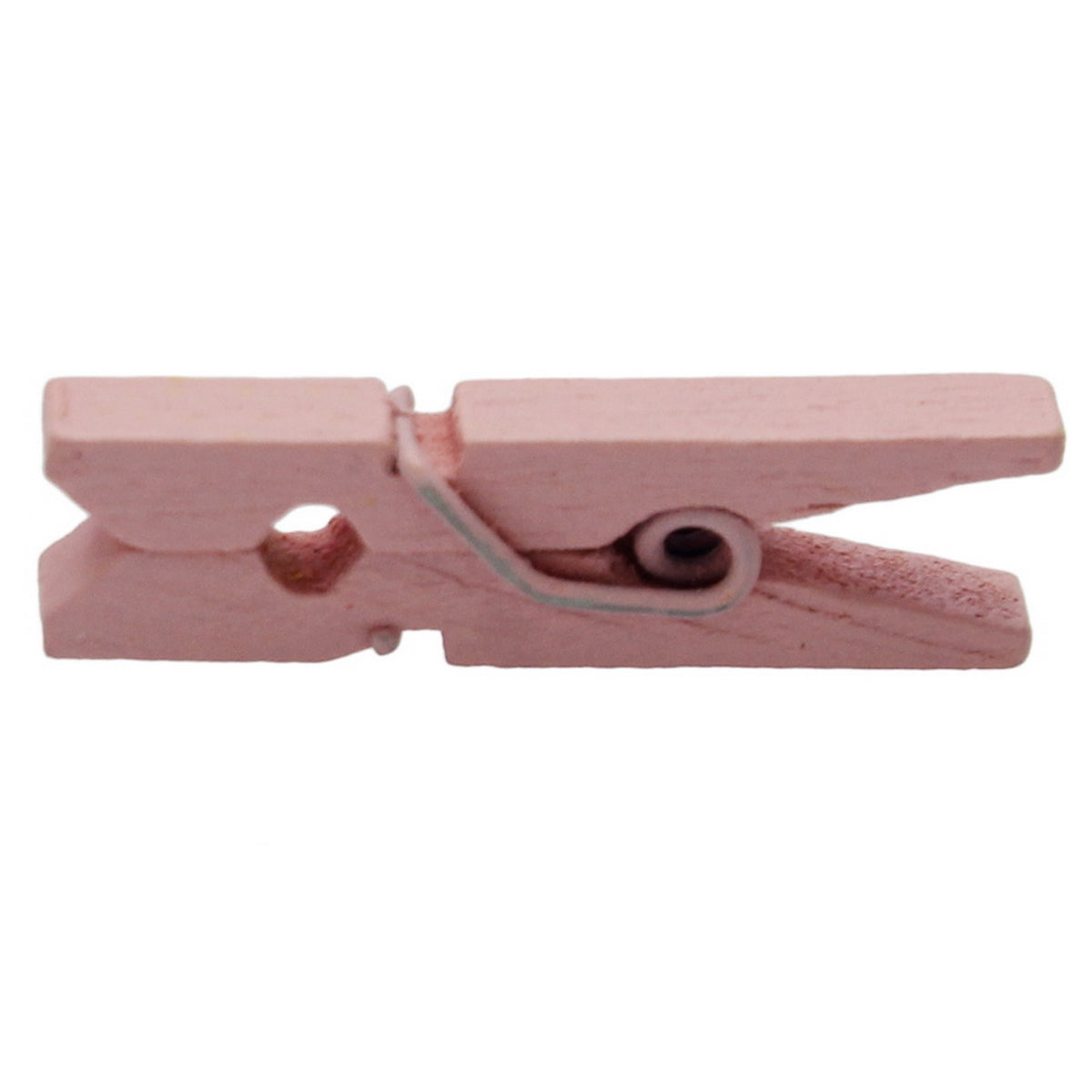 jags-mumbai Clip Mini Wonders: Wooden Clip Set - 100 Pcs Small Colorful Clips (25mm)