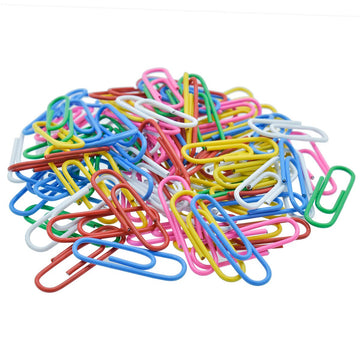 Vibrant Assorted Colors Paper Clips - 28MM, 1kg (RUP200)