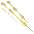 jags-mumbai Clock Making Material Clock Hands Set Big Jumbo Gold CH146BGD