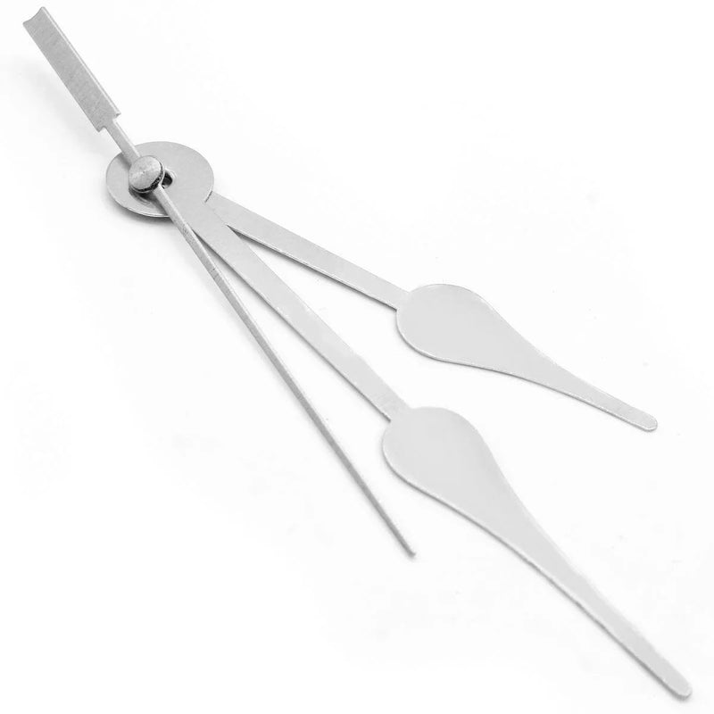 jags-mumbai Clock Making Material Clock hands set Silver (Pair of 1)