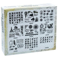 jags-mumbai Clock Making Material Craft Stamp Set Clock Key 7 Pcs Set CSSC05