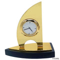 jags-mumbai Clock Making Material Table Top Ship With Clock Gold