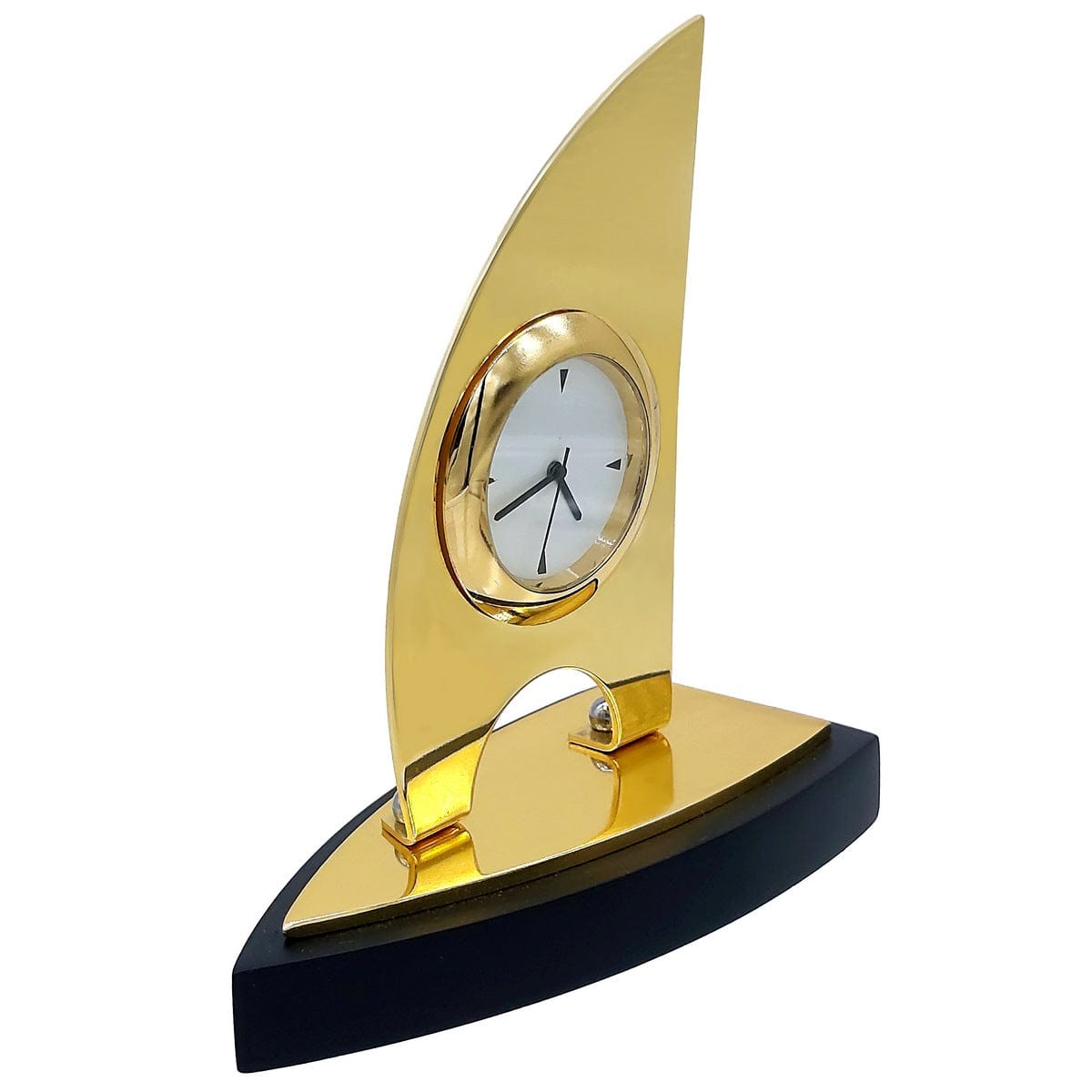 jags-mumbai Clock Making Material Table Top Ship With Clock Gold