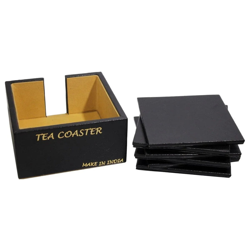 jags-mumbai Coaster Leather Tea Coaster