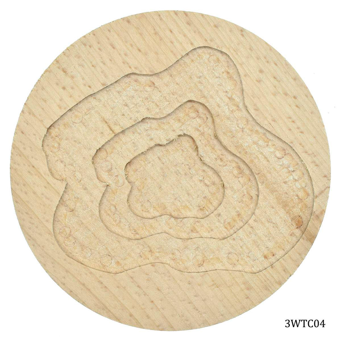 jags-mumbai Coasters 3D Wooden Tea Coaster Round 3WTC04