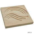 jags-mumbai Coasters 3D Wooden Tea Coaster Square 3WTC13