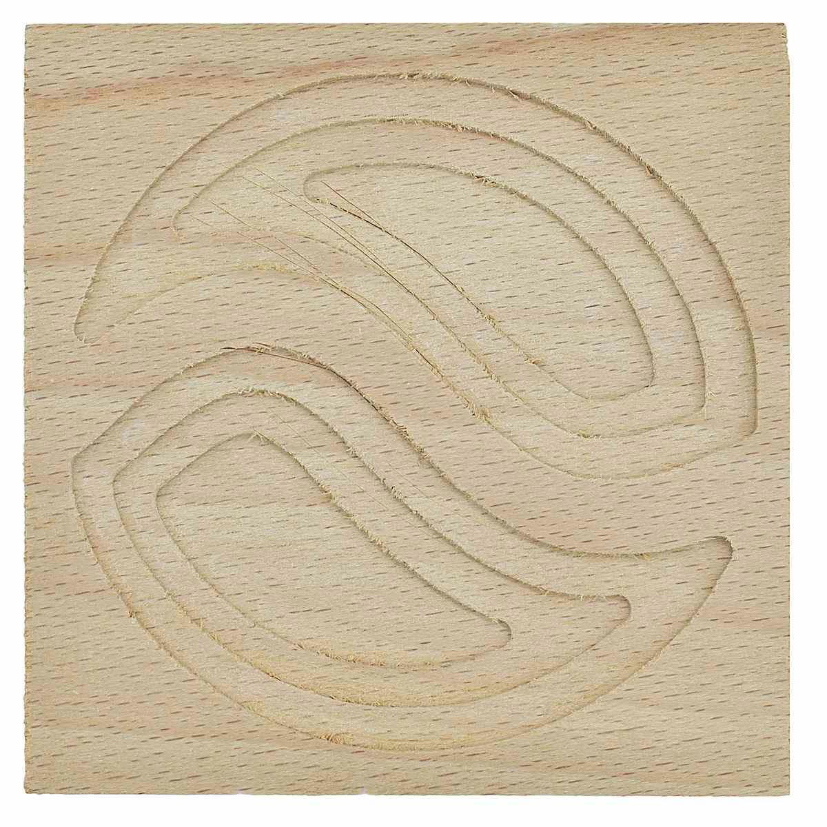 jags-mumbai Coasters 3D Wooden Tea Coaster Square 3WTC13
