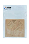 jags-mumbai Coasters 3D Wooden Tea Coaster Square 3WTC13