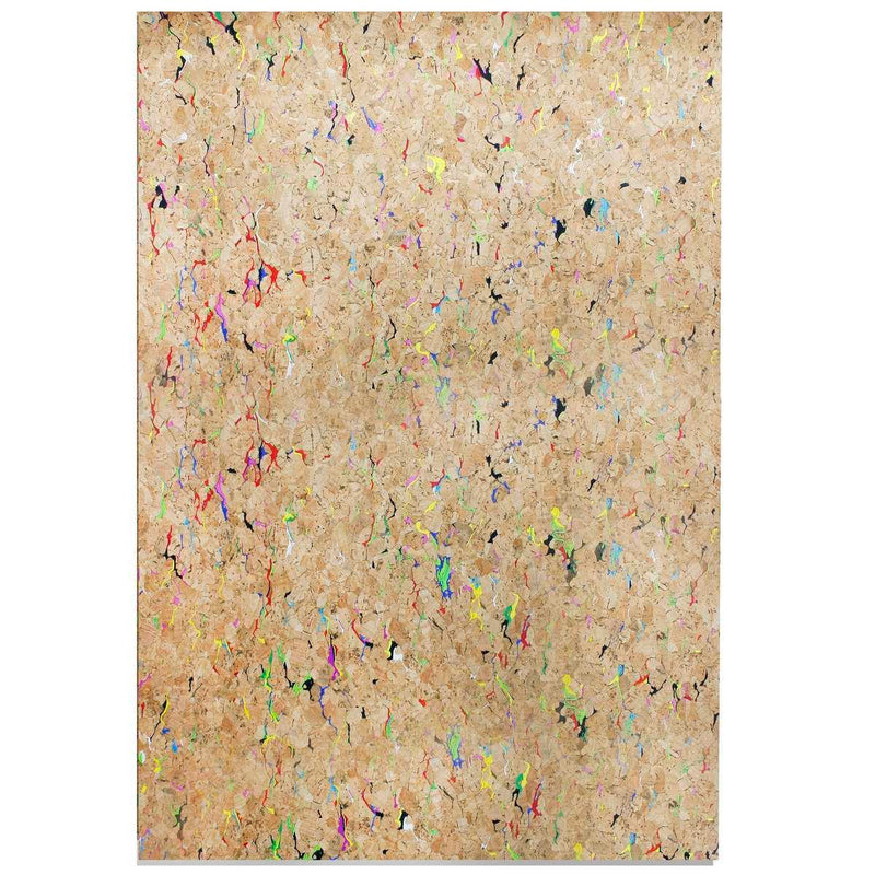 jags-mumbai Cork Sheet Cork Sheet Roll With Sticker 15X18 Inch CSRWS-C - Self-Adhesive Cork for Crafting and Home Projects